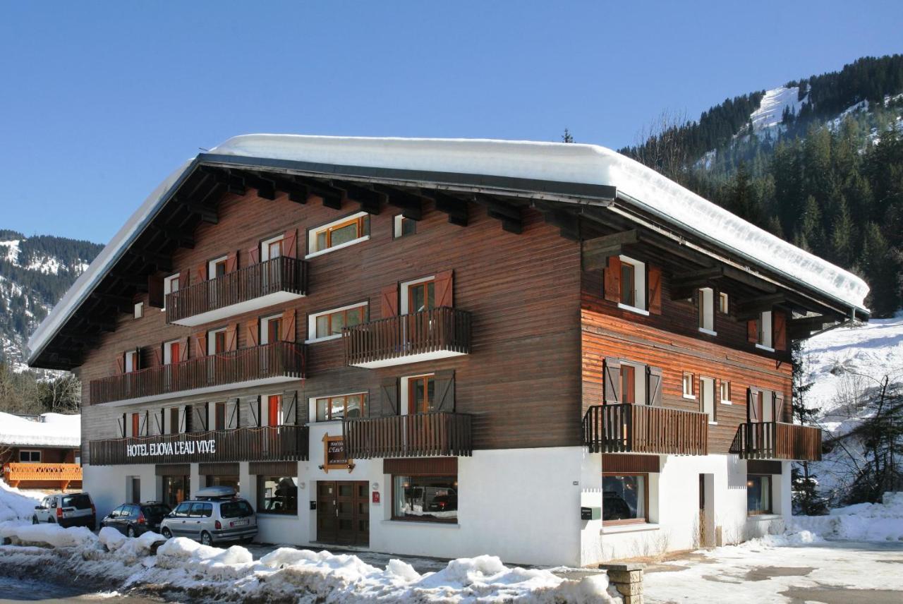 Hôtel Eliova l'Eau Vive Châtel Exterior foto
